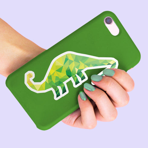 Dinosaur Brontosaurus Premium Vinyl Sticker, Water Bottle Sticker, Dinosaur Party Favors, Laptop Decal